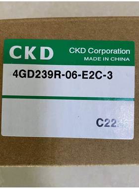 原装CKD电磁阀4GD329R-C8-BC-3 4GD329R-08-B-3 4GA329-BC