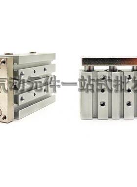 三杆三轴气缸TCL12/16/20/25x10x20x30x40x50x75x100x125x150-S