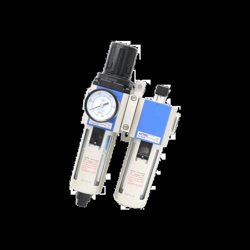 亚德客原装外置表圆表2连件 GFC200/300/400/600-08/10/15/25-C1