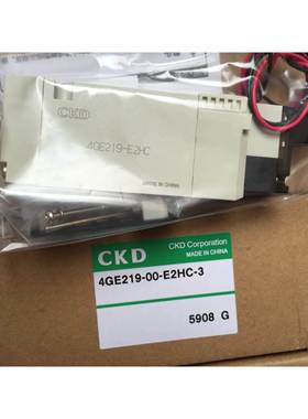 CKD电磁阀4GE219-00-A2N-3 4GE219R-00-A2NH-3/4GE219-A2N正品