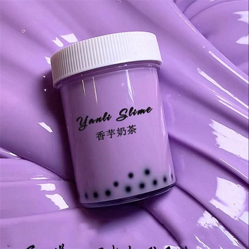 泥巴网红珍珠奶茶古风起泡胶超仙气史莱姆水晶泥假水slime9岁10岁