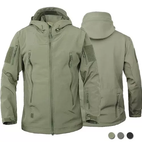 Minty Outdoor Jackets Мужчина Shark Skin Skin Spelt Tactical