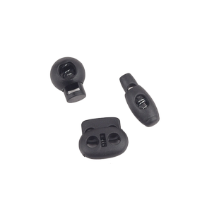 塑料弹簧扣帽子防风止绳扣弹力绳猪鼻扣束口调节扣吊钟卡扣收紧扣