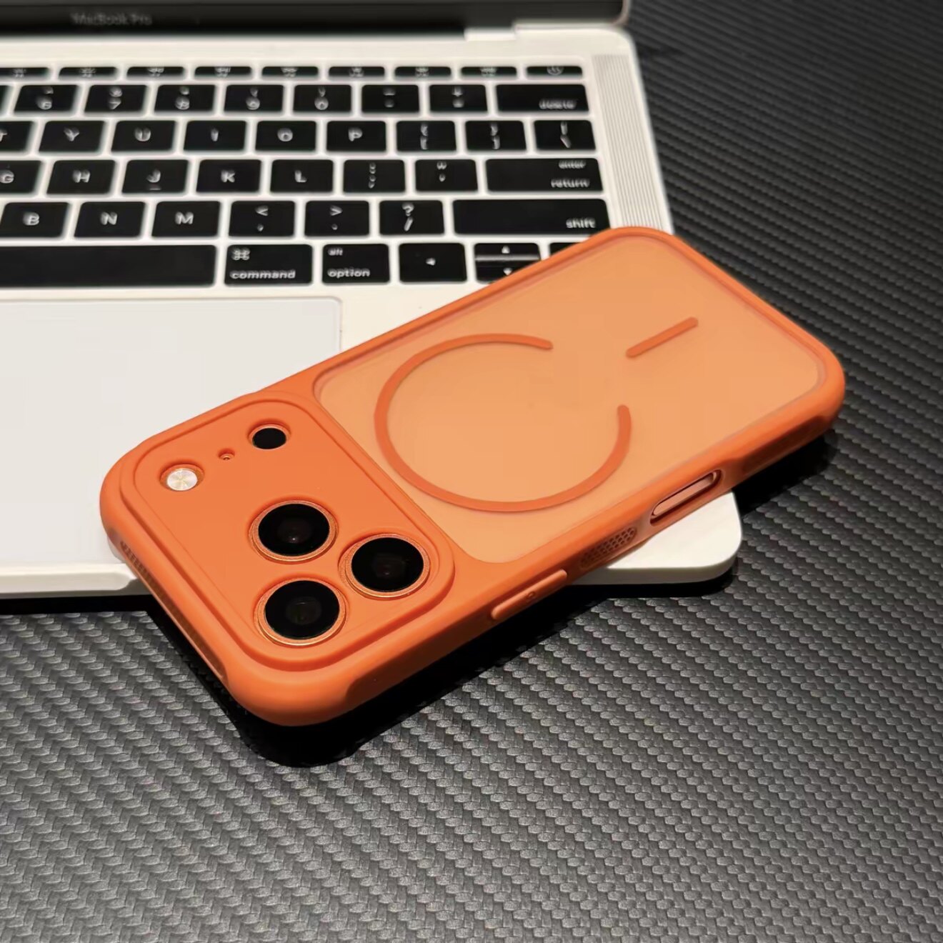 肤感二合一细圈磁吸适用苹果17promax手机壳iphone16Pro透明硅胶新款外壳vivox300高级感小米17Pro保护手机套