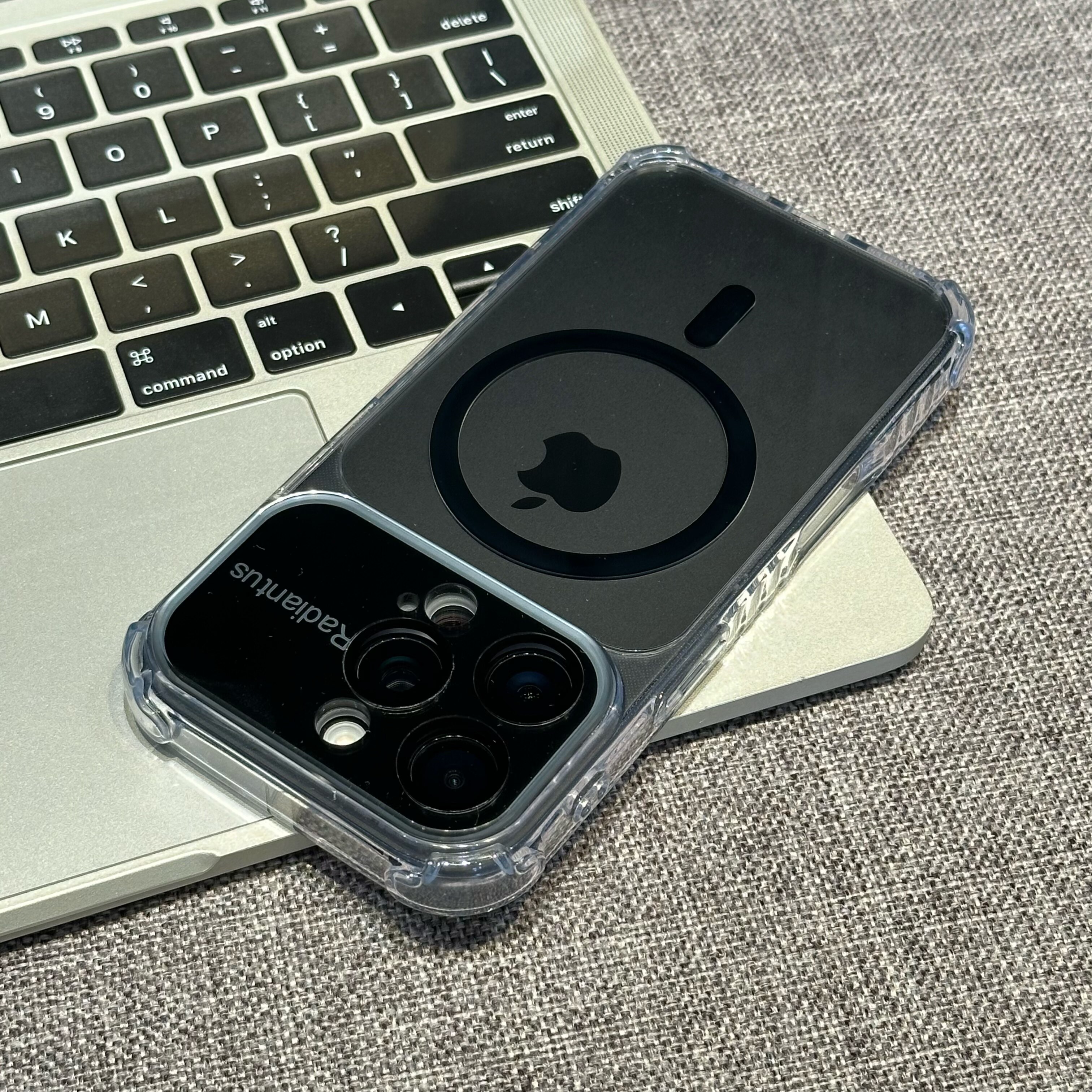 磁吸果冻气囊大视窗适用苹果17promax手机壳iPhone16promax防摔plus全包带镜头膜15pro简约13/14男女款11高级