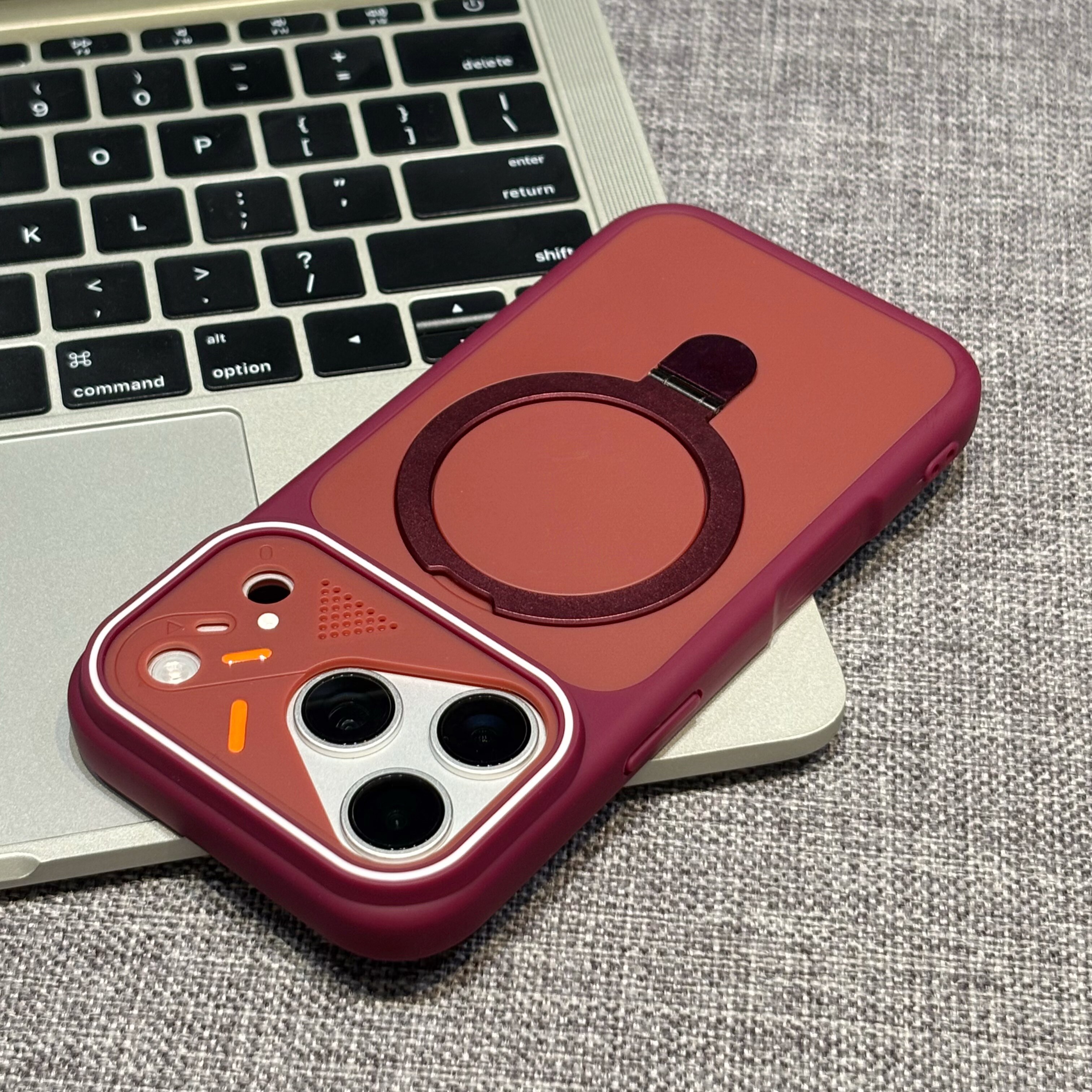 魅眼镜头磁吸壳适用苹果18promax手机壳iPhone16pro新款13多巴胺12高级11保护套17promax全包防摔15plus软壳