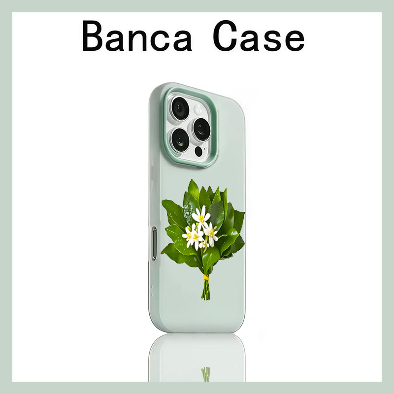 创意柚子叶带花适用iPhone17promax手机壳苹果16pro肤感果冻壳15pro多色14防摔16新款15plus保护套x/xr男女款
