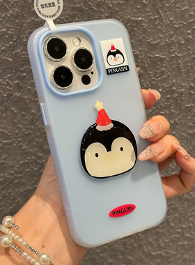 可爱西高地适用iPhone15pro肤感手机壳苹果16ProMax新款贴件肤感果冻13/14防摔12情侣款防摔保护壳网红超火套