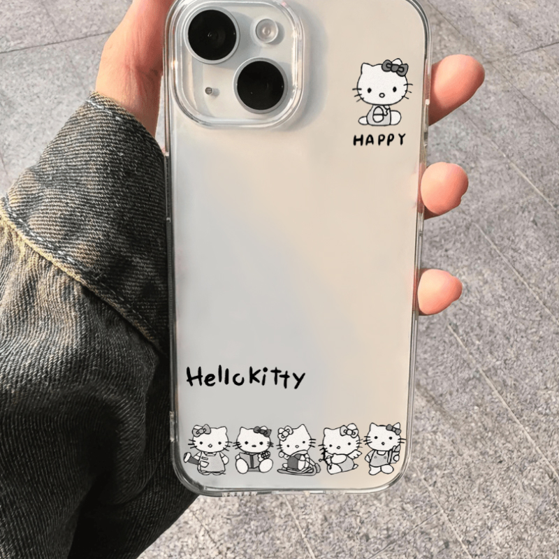 hellokitty凯蒂适用华为Pura70苹果15promax手机壳小米iPhone14/13防摔OPPOReno12荣耀200vivox100siQOOz9套