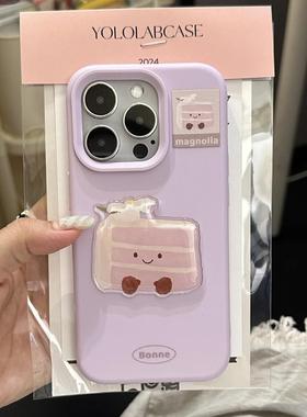 趣味可爱jellycat卡通适用苹果16promax手机壳iPhone15新款14pm韩风13少女16pro网红超火15pro硅胶12全包软壳