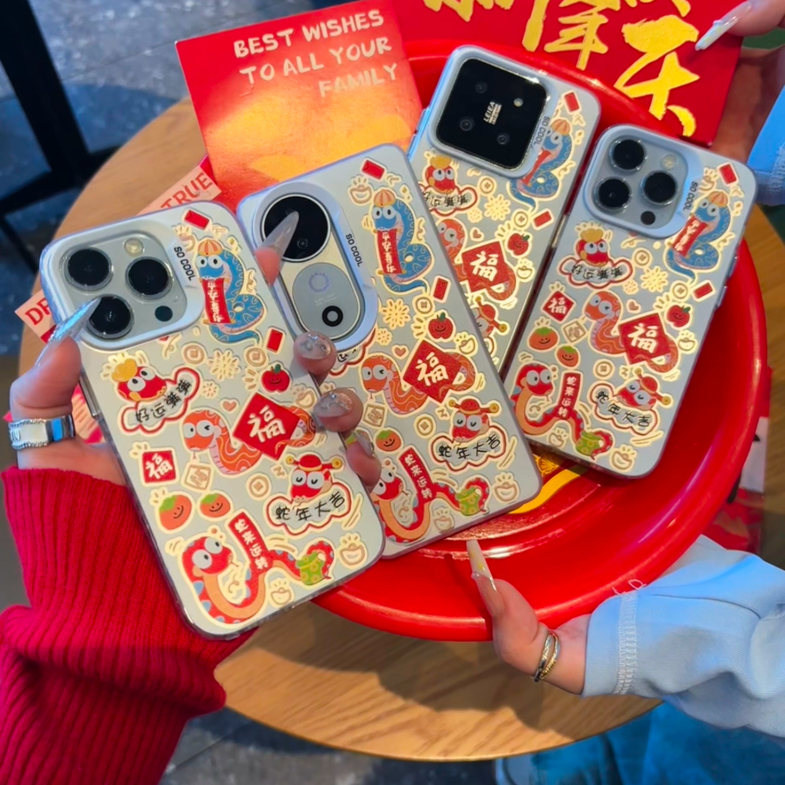 适用苹果16promax手机壳蛇年iphone16新年13本命年15promax硅胶14女2025华为mate70荣耀vivox200红米K80OPPO