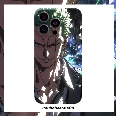 罗罗诺亚索隆适用苹果17promax手机壳16pro华为mate70新款pura70菲林壳OPPOReno13/vivos20x200小米15超火套