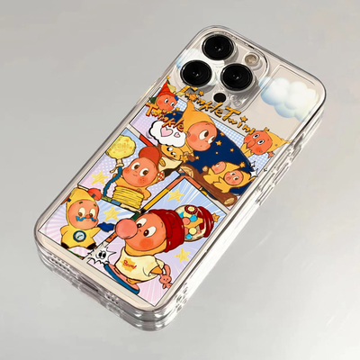 星星人可爱适用苹果15手机壳16Pro卡通vivox100透明红米note13防摔小米14一加套华为pura70荣耀200硅胶OPPO软