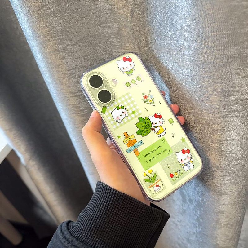 柚子叶猫咪适用苹果17promax手机壳iPhone16Pro太空壳华为Mate80防摔Reno15vivox300小米17pro硅胶荣耀500软