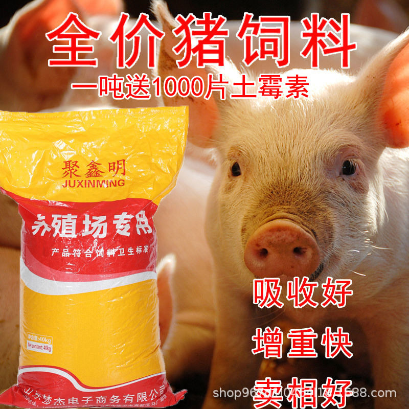厂家猪饲料喂猪小猪开口母猪妊娠哺乳成猪育肥颗粒全价饲料