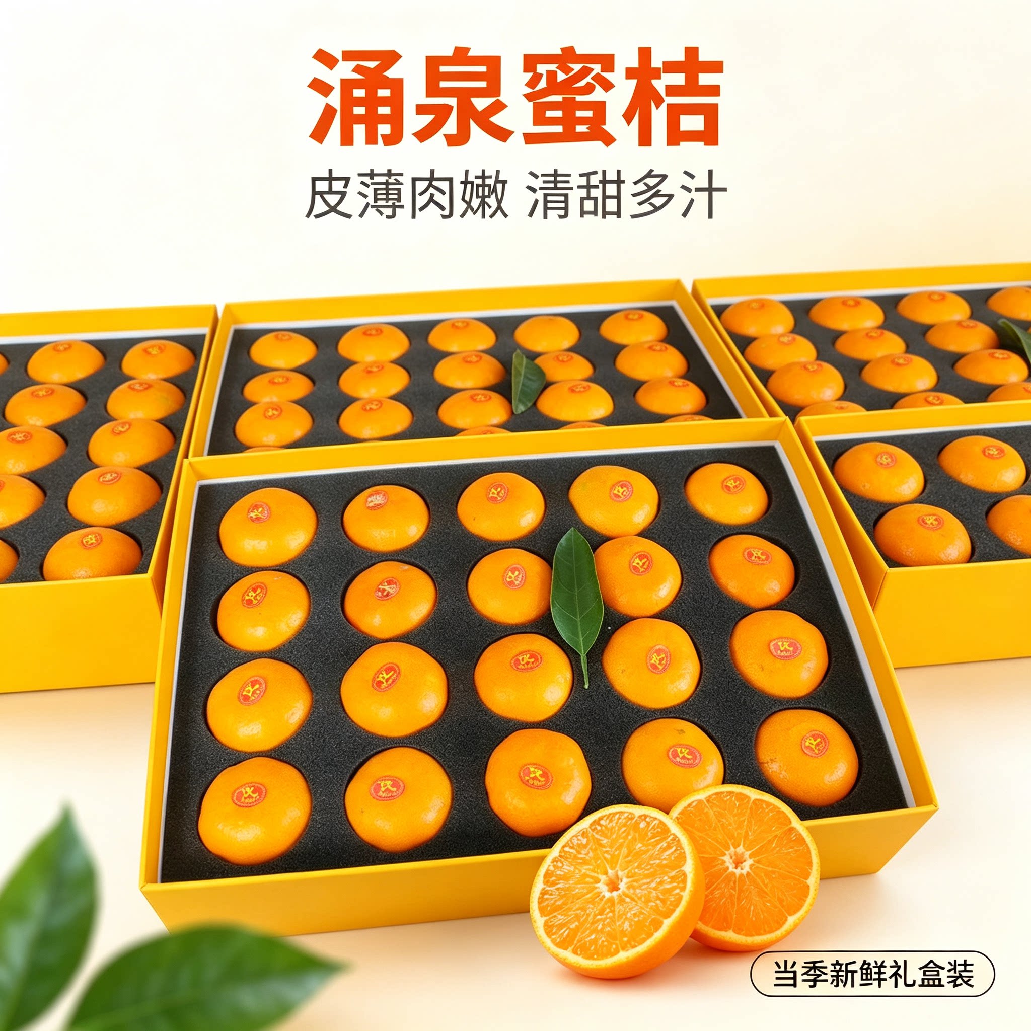 24颗正宗涌泉蜜桔临海当季新鲜