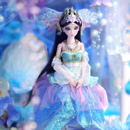 叶罗丽娃娃海公主29厘米女儿童玩具仙子冰灵情公主夜萝莉六一礼物