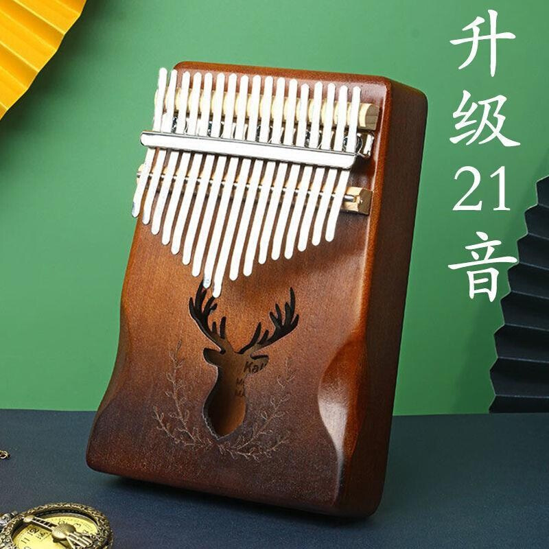 拇指琴卡林巴琴17音初学者学生五指琴便携乐器拇指n钢琴手指琴21