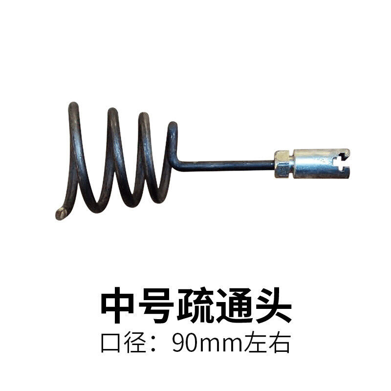 管道疏通钢钎手摇式市政大管道堵塞疏通条直管道疏通渠神器优工坊