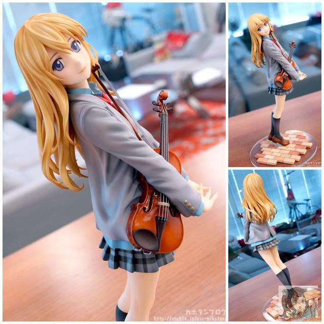 四月是你的谎言 宫园薰 宫园熏 优质版小提琴制服美女公仔手办