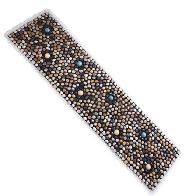 淋浴房按摩垫指压板创意按摩室足疗垫鹅卵石儿童踩垫脚踩耐磨工具