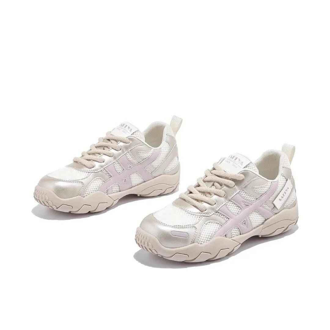 爆款网面透气德训鞋女夏季运动鞋