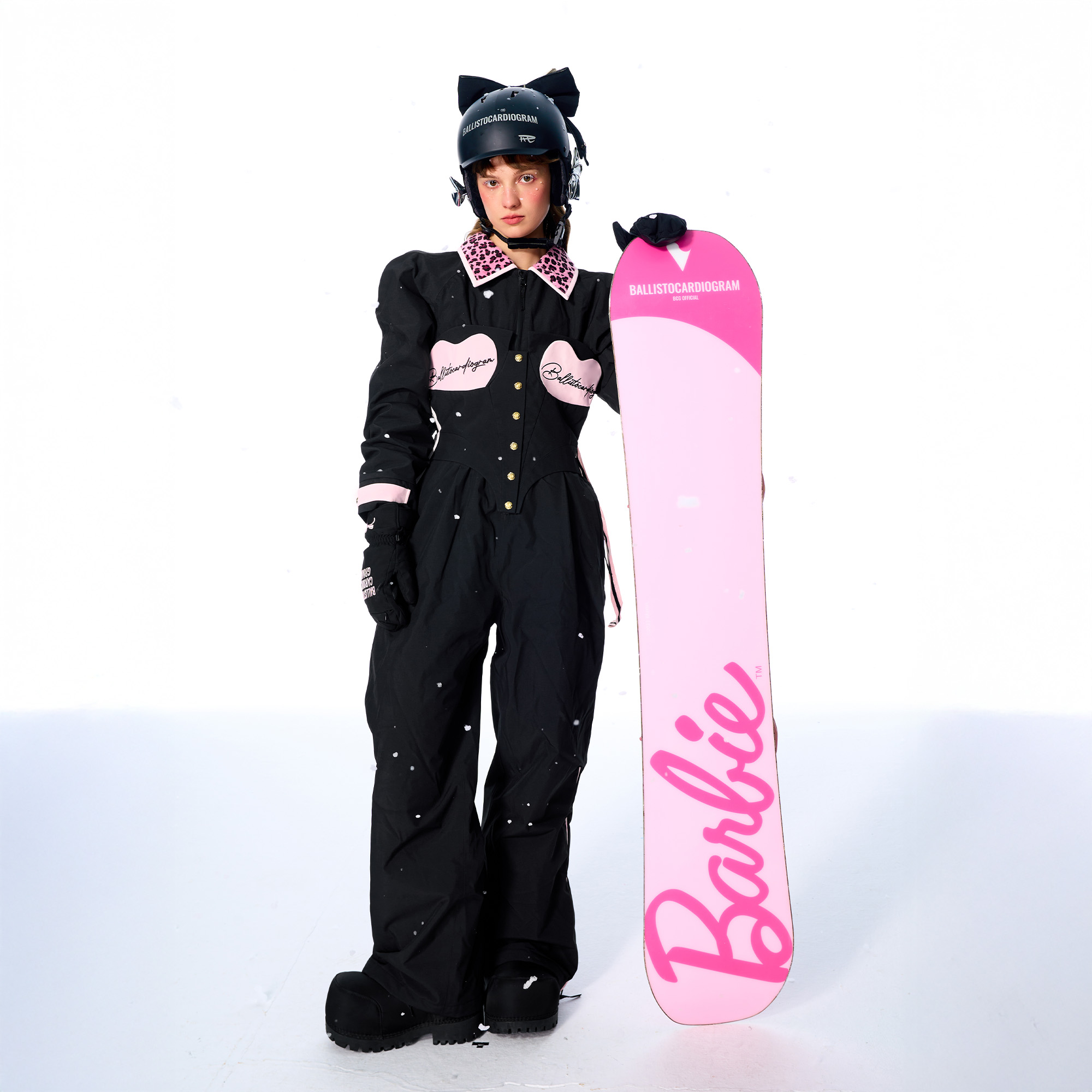 BCG连体滑雪套装专业修身长腿