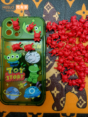 兔凯斯哈林微缩DIY食玩手机壳