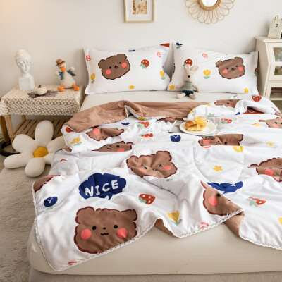 卡通太空宇航员夏被夏凉被学生宿舍空调被芯夏天儿童夏季春秋被子