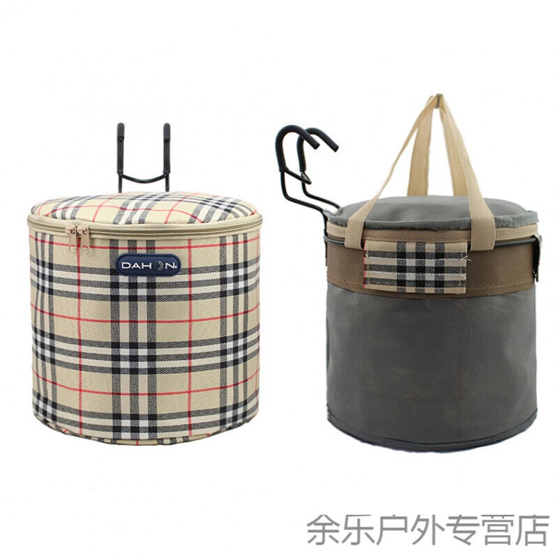 折叠车车筐双层加厚帆布小号滑板电动车篓山地自行车篮子前车筐