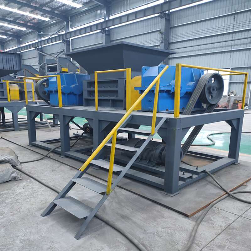 大型工业碎布机树枝撕碎机小型纸箱轮胎双轴撕碎机皮革家具粉碎机