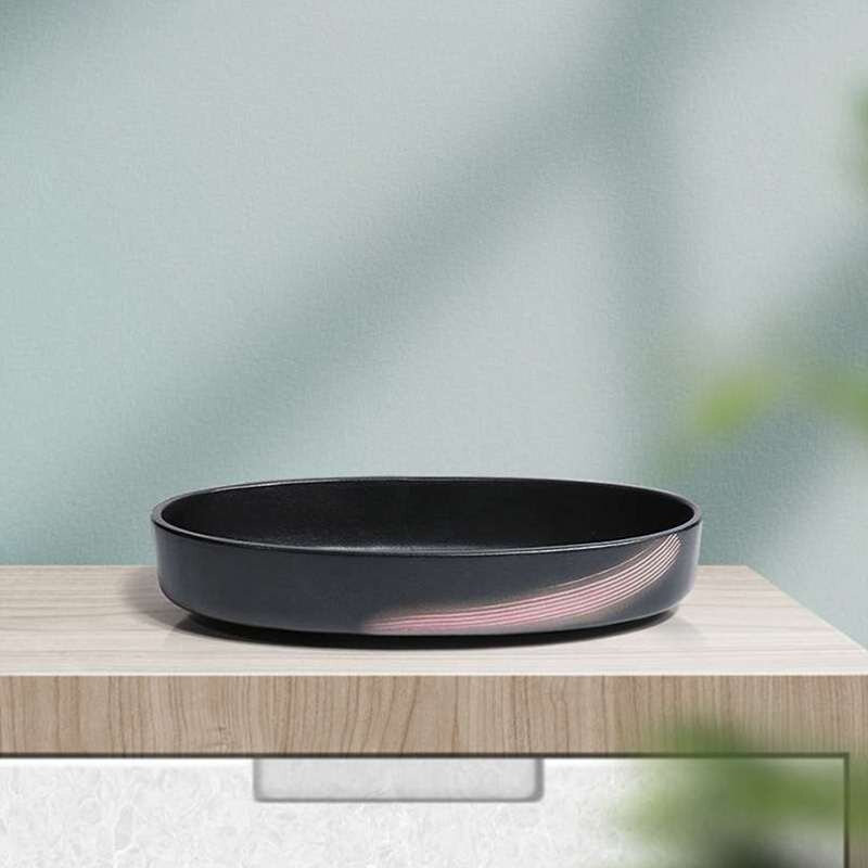 极速剑山小原流类小原流2日式花器插花器K皿桌面摆件禅意陶瓷花盆