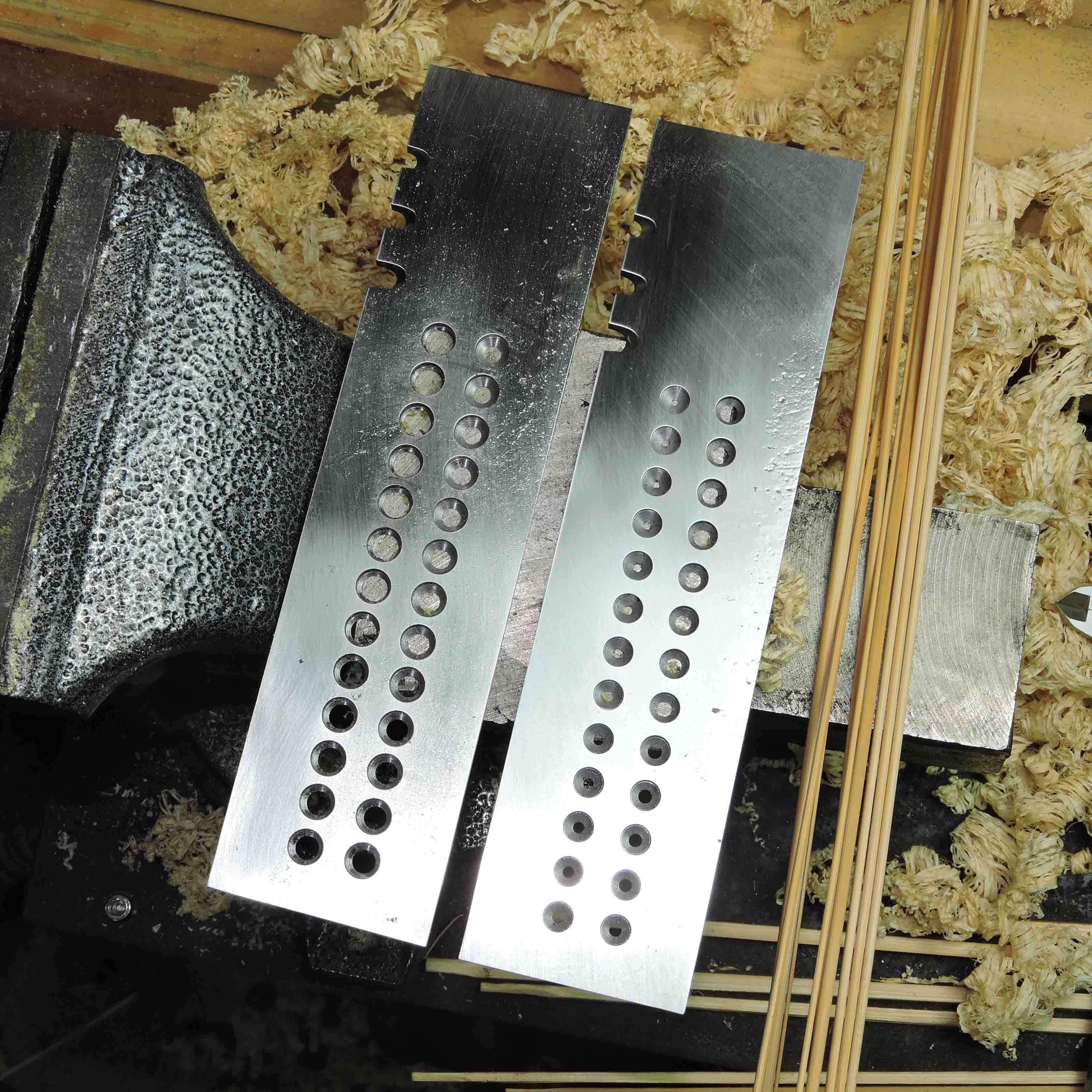 拉丝板鸟笼工具材质拉刀笼制作小型条刮刀拉竹丝维护勋拉丝卡规