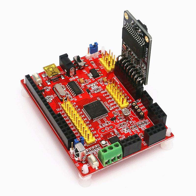 极速STC8A8K64S4A12开发板 STC8学习板 51实验板 OV767Z0开发 单