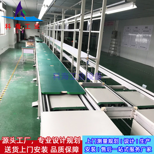 环形电池倍速链生产线 双层倍速链总装线 光伏储能电池测试生产线