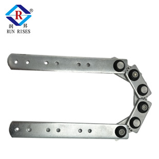 供应沙发铰链 角度调节件 六节关节折叠靠背 C40 沙发功能铰链