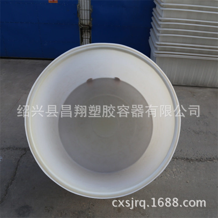 滚塑桶 圆形500l敞口大圆桶泡菜竹笋腌制桶发酵桶无土栽培蓄水桶