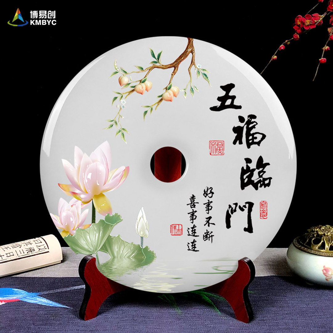 工艺品uv平板打印机玉石石板画批量彩印设备2513高落差数码印刷机怎么看?