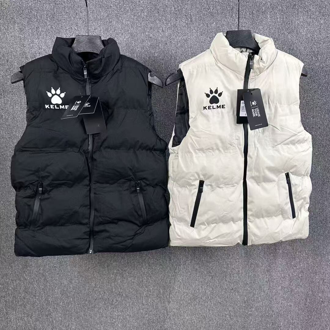 卡尔美运动棉马甲男冬加厚保暖