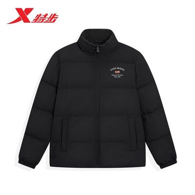 冬新款黑色保暖休闲防风运动外套