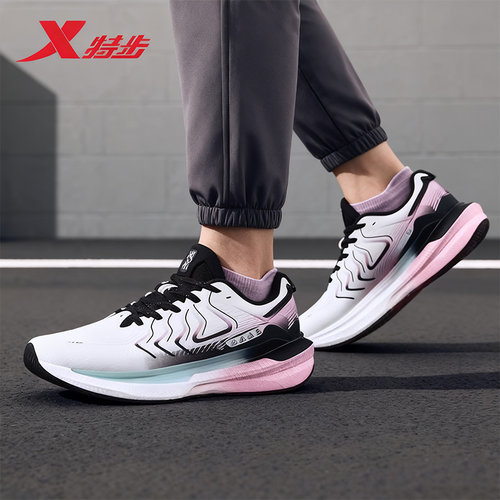 特步风火28代跑步鞋女