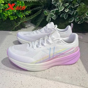 透气软底缓震跑步鞋 特步騛速6.0 新品 女2025秋季 975318110004 跑鞋