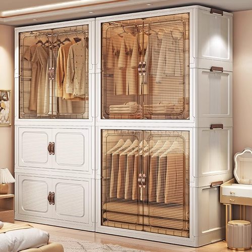 日本进口衣柜家用卧室衣服储物