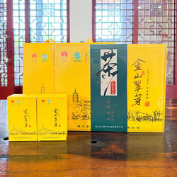 四星金山翠芽镇江2026年春季新茶春茶茶叶送人礼盒225g