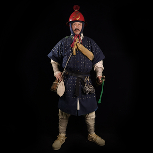 函人堂-仿《兰章战功图》勇字明盔布面甲