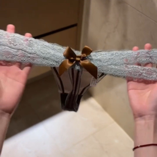 丁字裤腰精性感蕾丝女生低腰无痕网纱蝴蝶结细带T字内裤少女2026