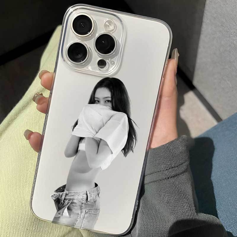 韩版简约jennie苹果16promax手机壳iPhone15/14/13防摔12透明xs软苹果华为荣耀小米红米oppo vivo魅族三星