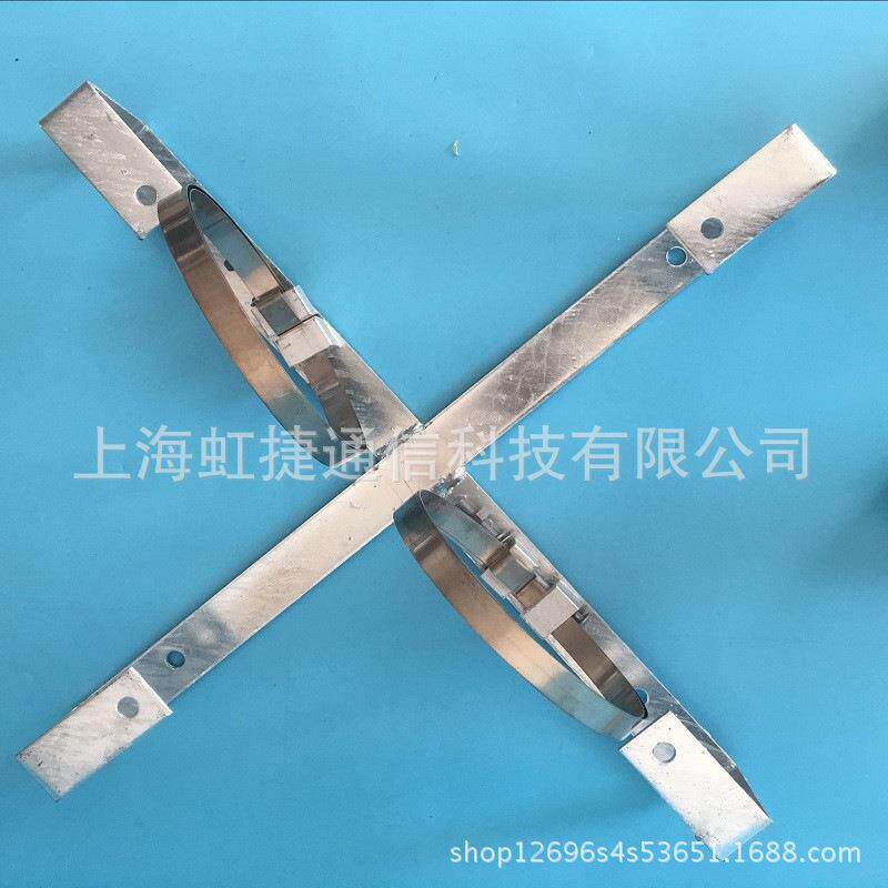 常州ADSS光缆十字外盘余缆架 OPW预留架 电力通信器材铁件