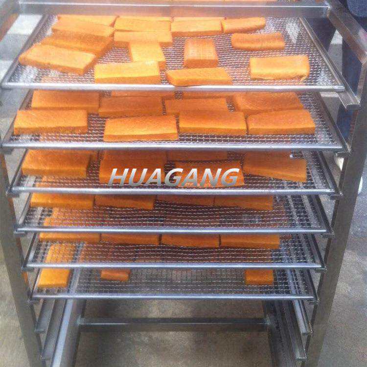 熏烤豆腐干烟熏炉 蒸汽电两用豆腐干烟熏机 节能环保熏豆腐干设备