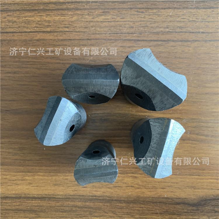 一字风钻头现货风动凿岩机用十字钻头矿山开采42风钻头38球齿钻头